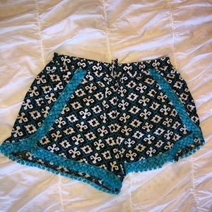 soft flowy shorts